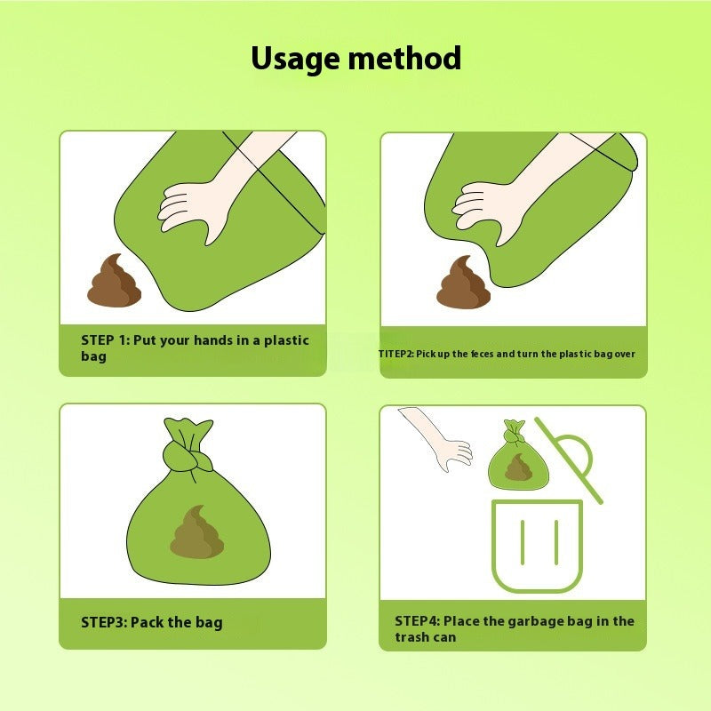Biodegradable Pet Waste Bag Roll Packs