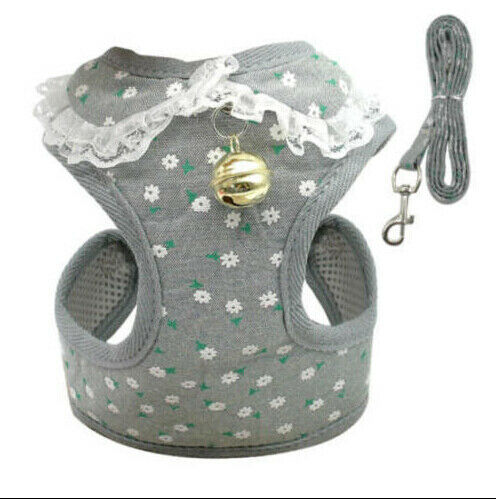 Pet Dog Leash with Harness Vest and Tether Strap