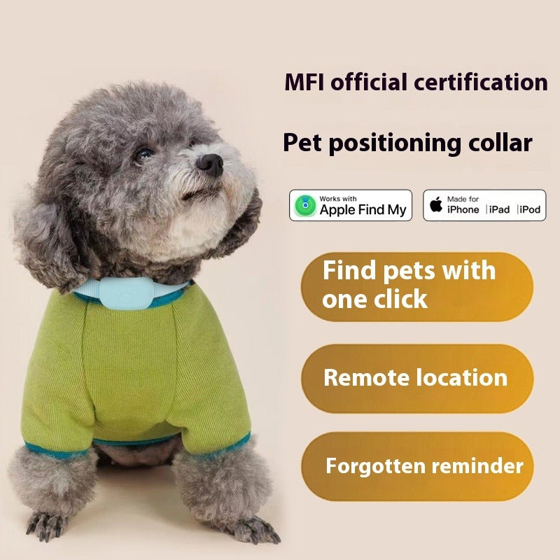 Smart Silicone Pet Collar Locato