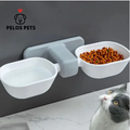 Adjustable Pet Feeder Wall-Mounted Cat Bowl (1 Piece)