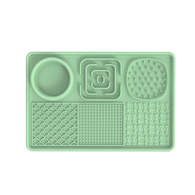 Dog Slow Feeder Lick Mat with Suction