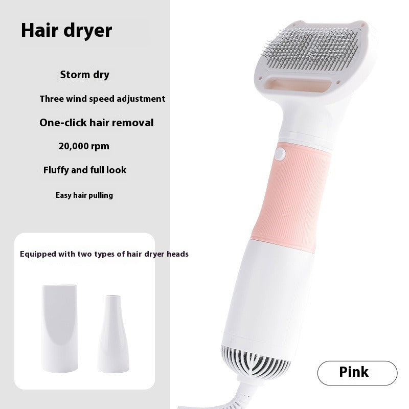 3-in-1 Pet Hair Dryer & Grooming Comb