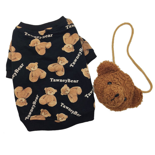 Autumn Bear Cotton Sweater for Dogs