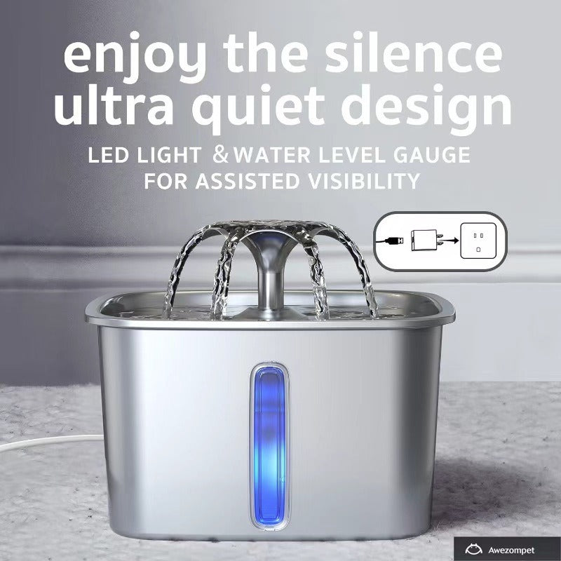 Floral Pet Water Dispenser