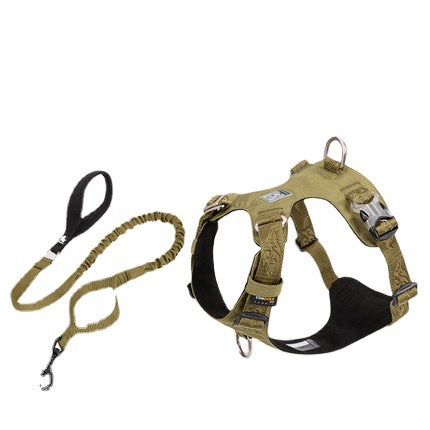 Large Pet Walking Dog Traction Rope and Chest Strap