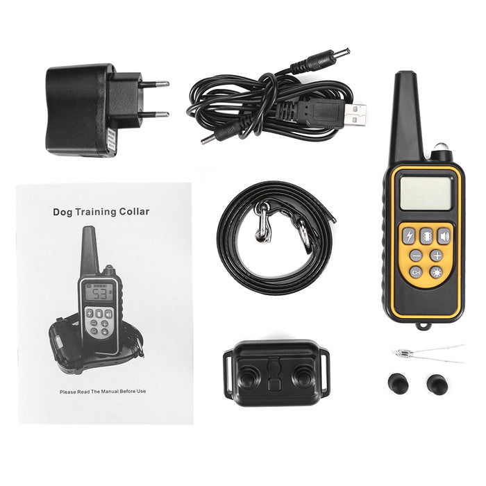 800m Waterproof Dog Training Collar with Vibration