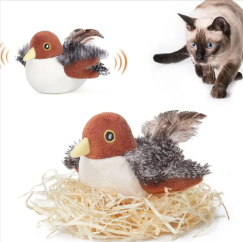 Electric Bird & Mouse Cat Toy