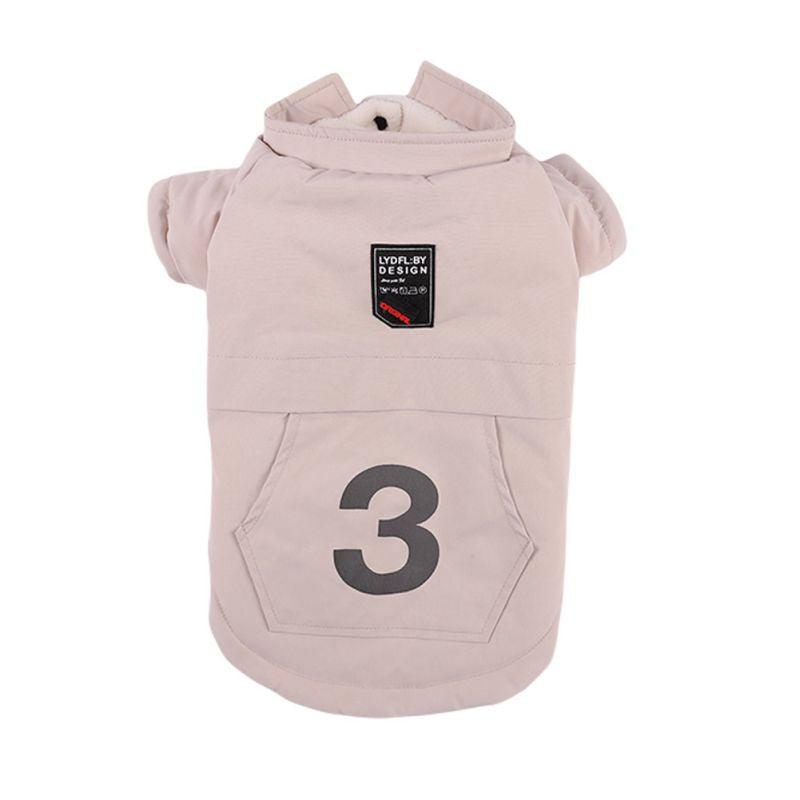 Plus Velvet Digital Coat for Dogs - Autumn/Winter Edition