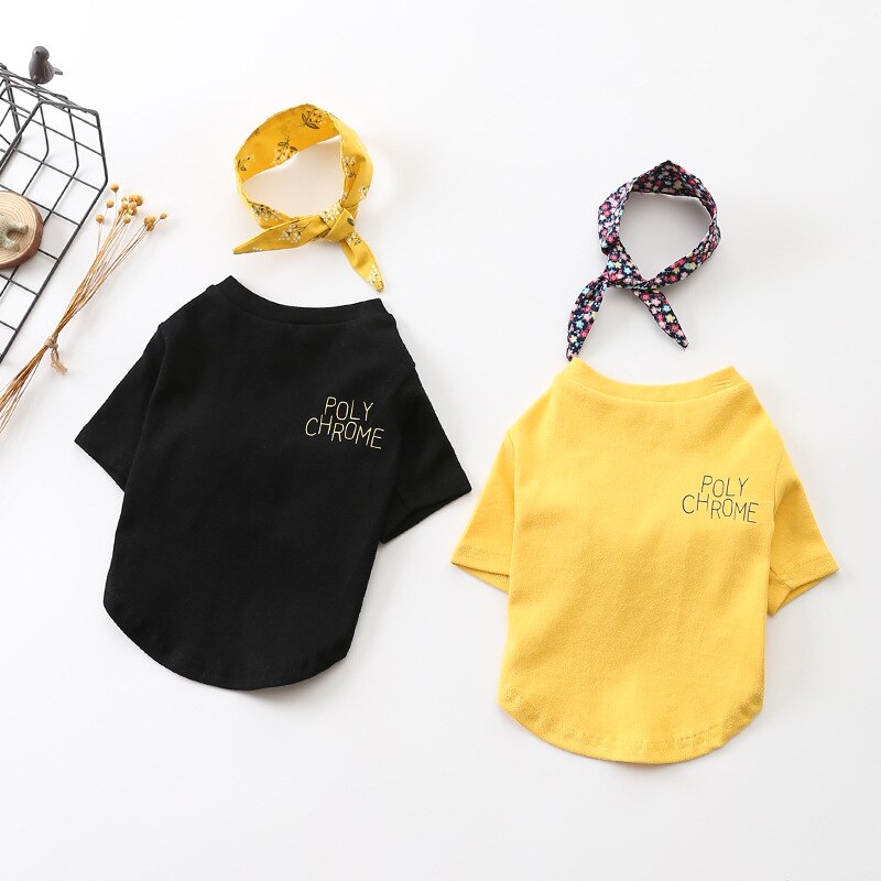 Teddy Dog Outfit with Matching T-Shirt for Pets
