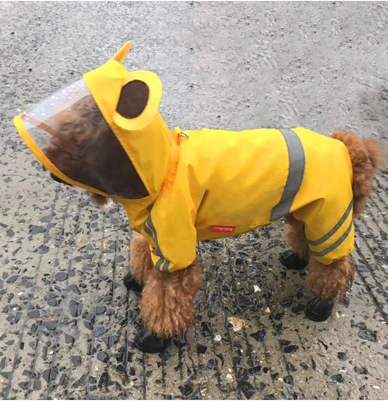 Waterproof Raincoat for Small Dogs - Corgi & Teddy