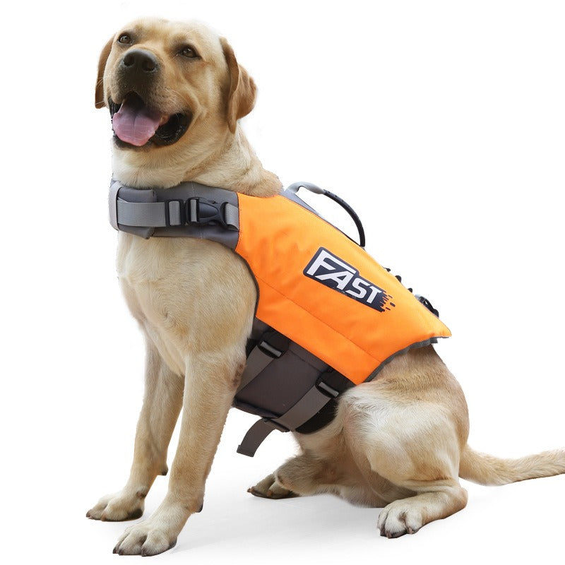 Reflective Dog Life Jacket Swimming Suit