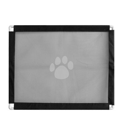 Pet Safety Fence and Isolation Net with Paw Print Design
