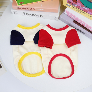 Fashion Embroidered Dog Sweatshirt with Letter Design
