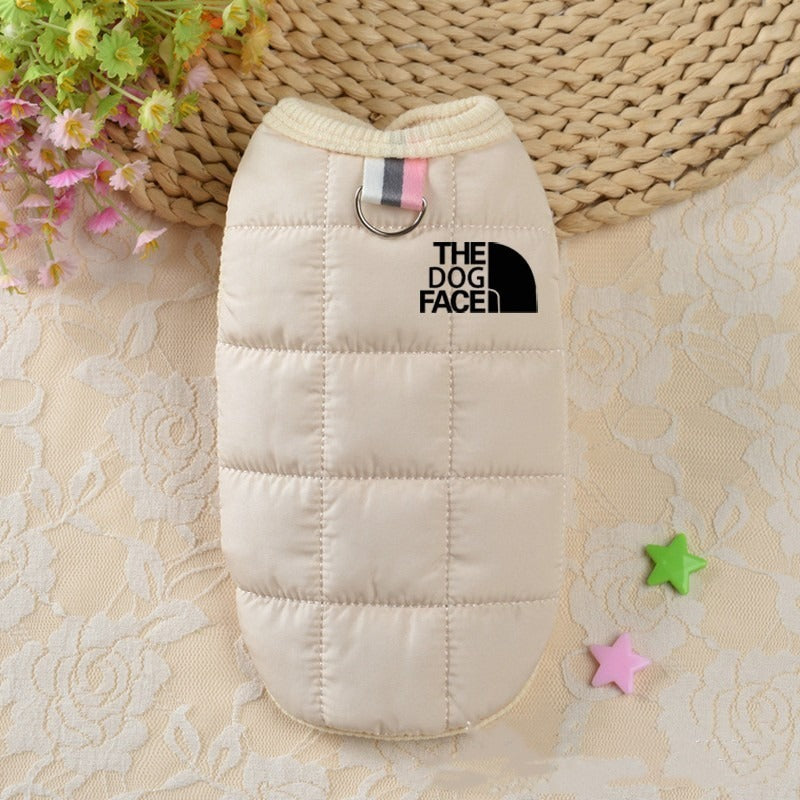 New Fleece-Lined Pet Dog Clothing