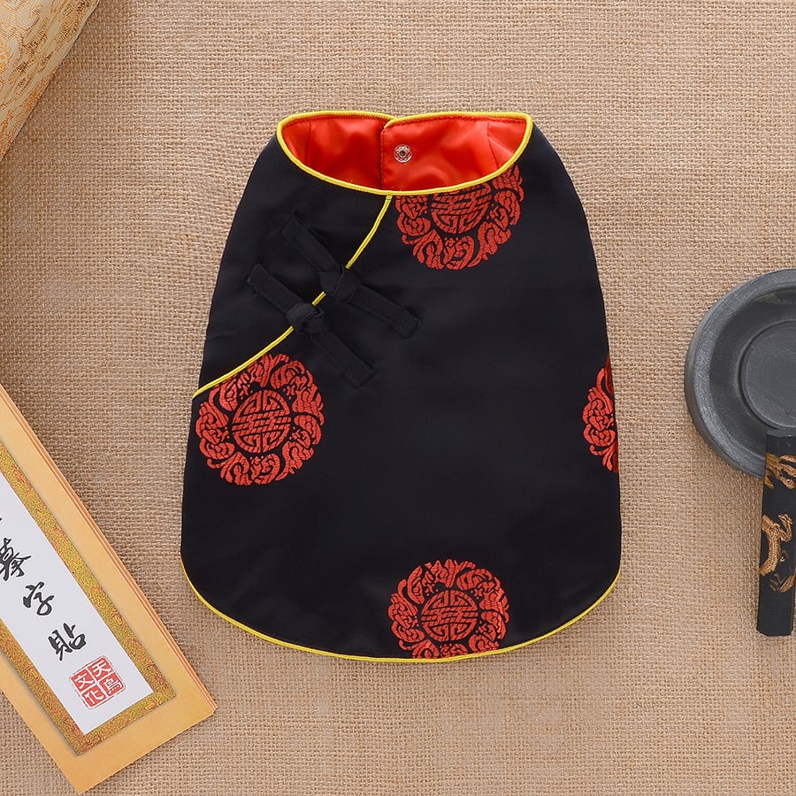 Winter Thickened Warm Dog Tang Suit Clothing