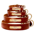 Customizable Leather Dog Collar for All Breeds