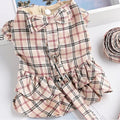 Pet Thin Waistcoat Skirt with Leash