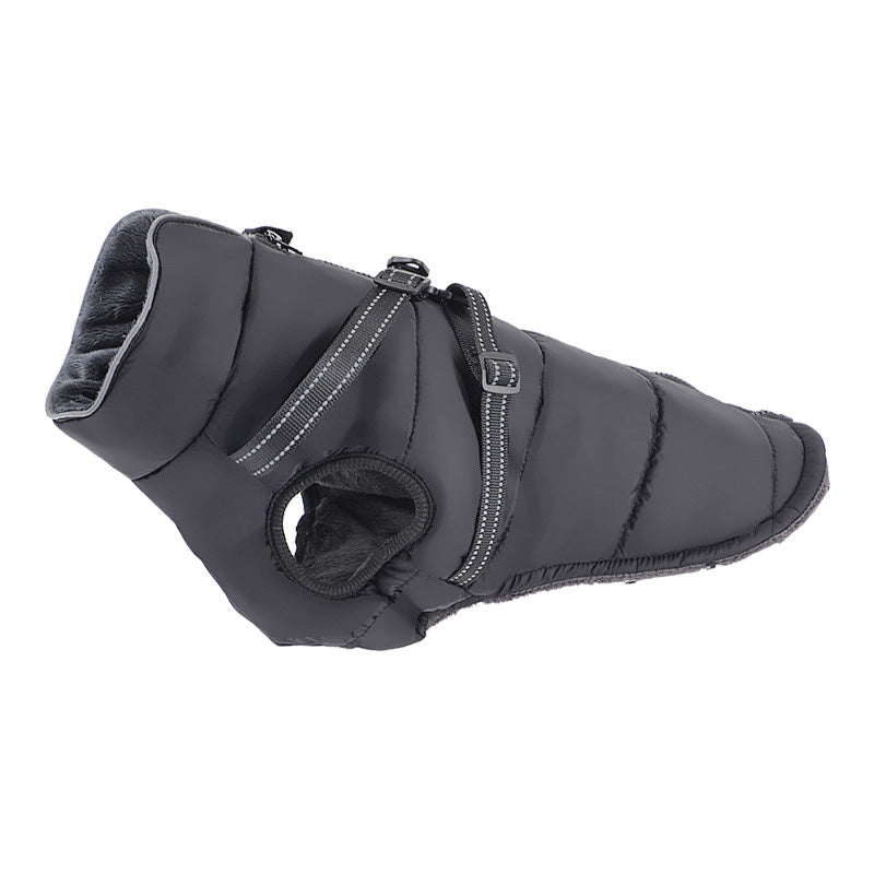 Reflective Cotton Vest for Dogs - Warm and Stylish