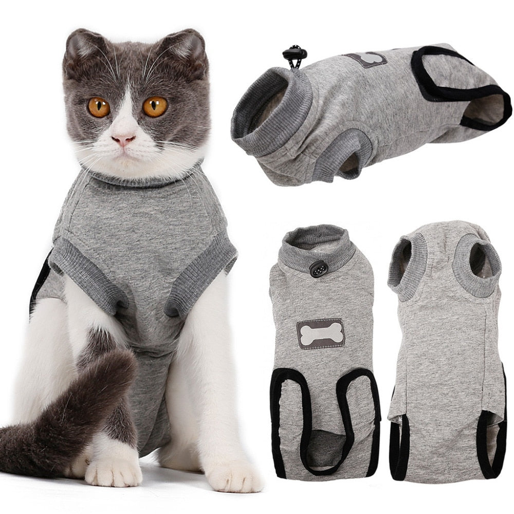 Pet Post-Surgery Recovery Suit for Spaying and Weaning