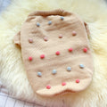 Warm French Cow Two-Legged Pet Clothes for Autumn/Winter