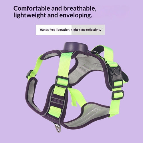 Automatic Retractable Dog Leash & Harness Set