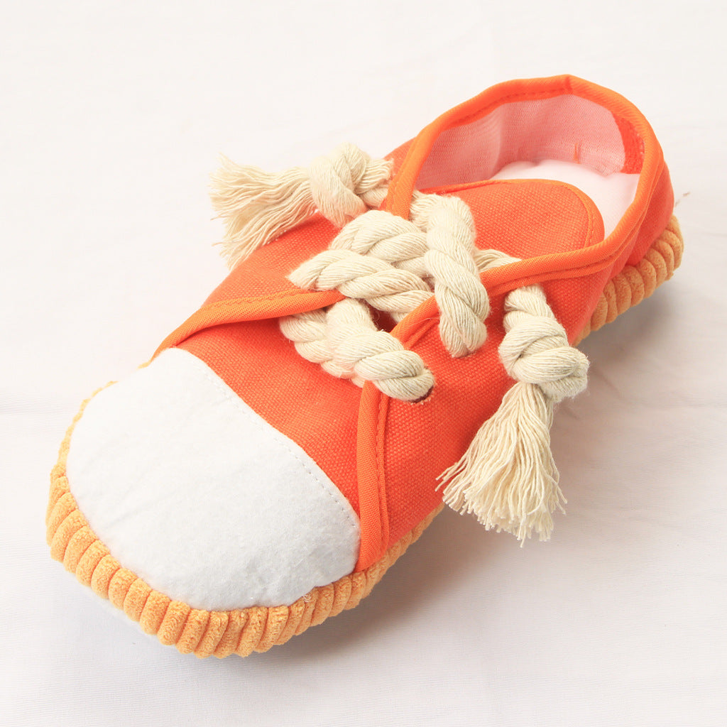 Pet Simulation Canvas Shoes Sound Toy