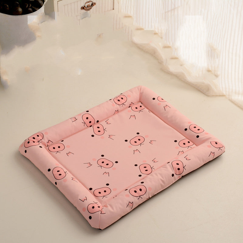 Waterproof Round Dog Mats for All Seasons and Cats