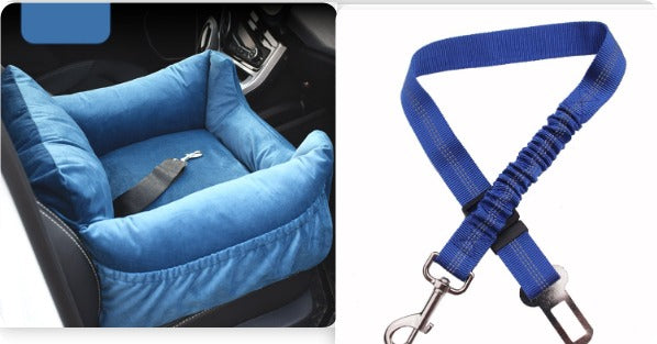Pet Car Seat Bed for Dogs & Cats