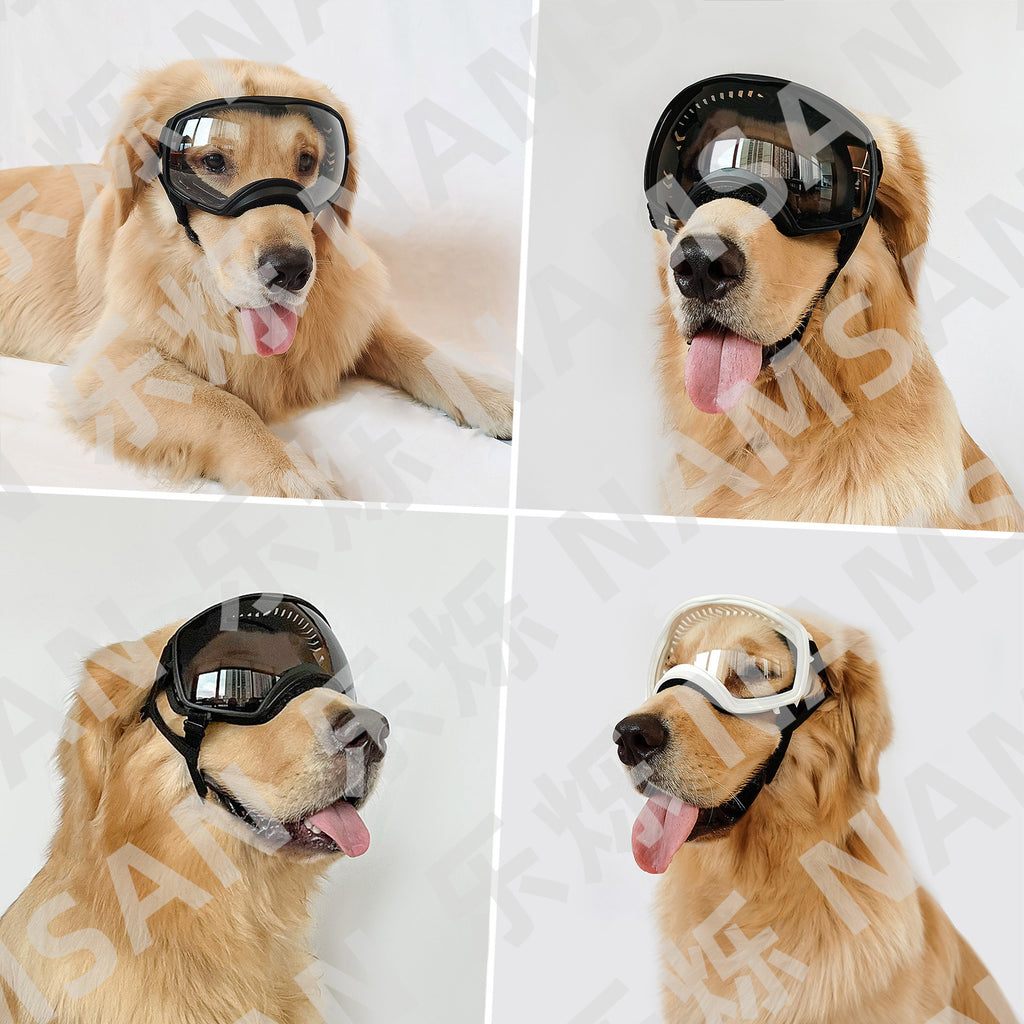 Pet Sunglasses for Medium to Large Dogs - UV Protection
