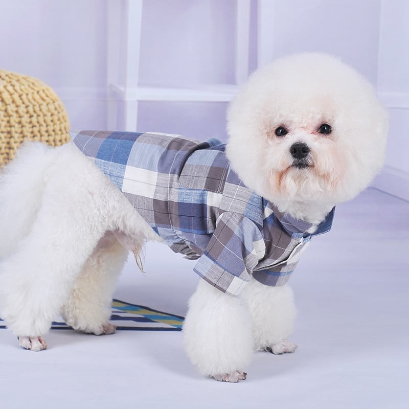 Chinese Style Bow Tie Collar Shirt for Pets