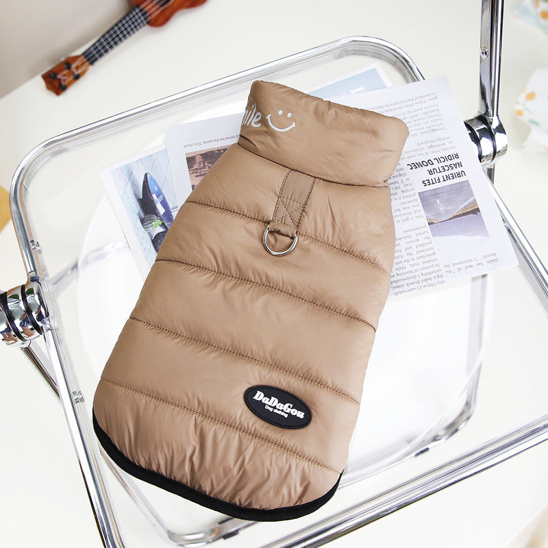 Cotton-Padded Two-Legged Clothing for Small Pets