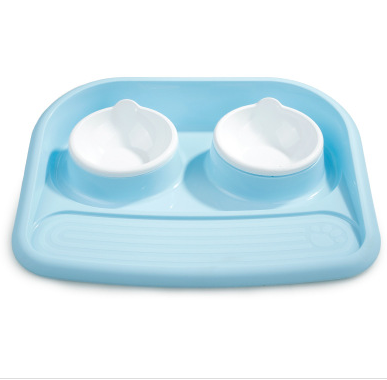 Creative Eco-Friendly Non-Slip Double Pet Bowl