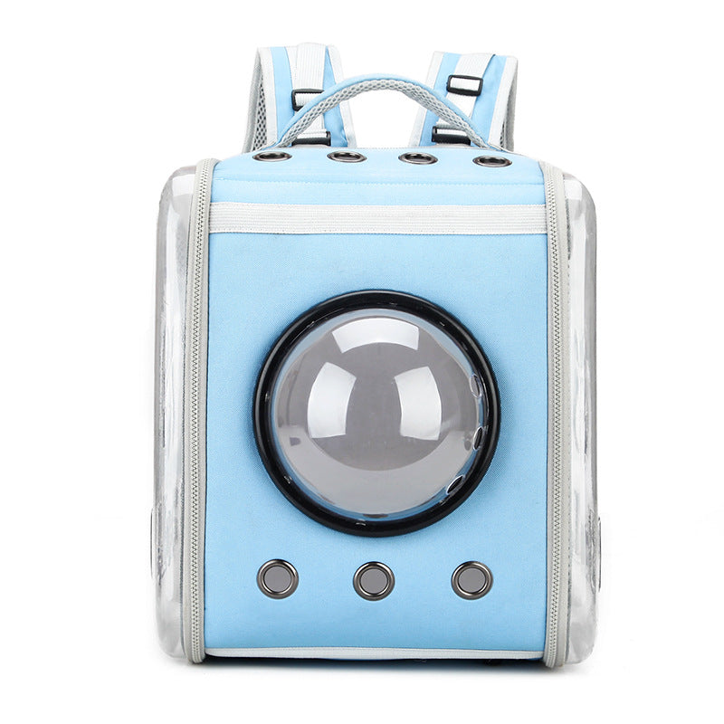 Transparent Space Capsule Cat Backpack - Foldable Eva