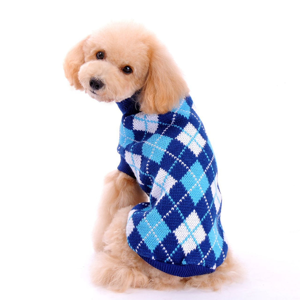 Knitted Fall/Winter Pet Sweater for Dogs (Teddy/Poodle)
