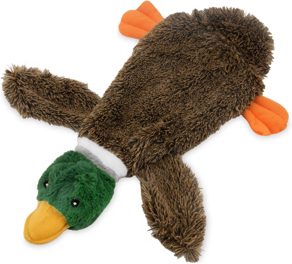 Stuffless Squeaky Dog Toy – Wild Duck