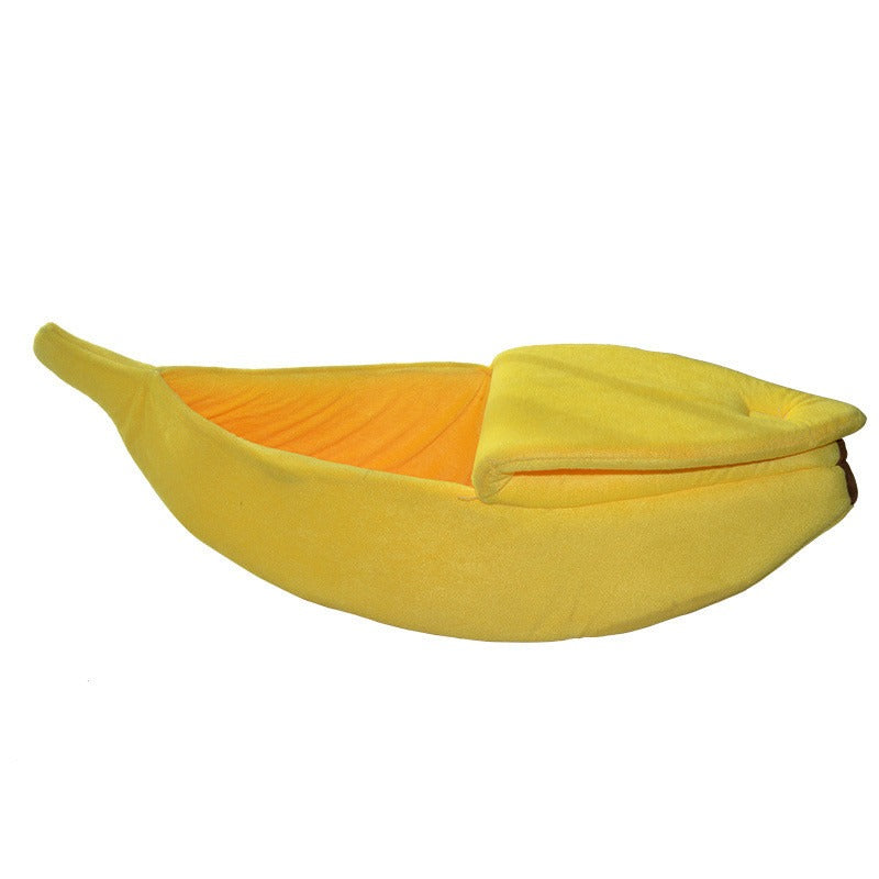 Banana Pet Bed Boat Shape