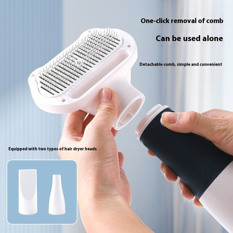 3-in-1 Pet Hair Dryer & Grooming Comb
