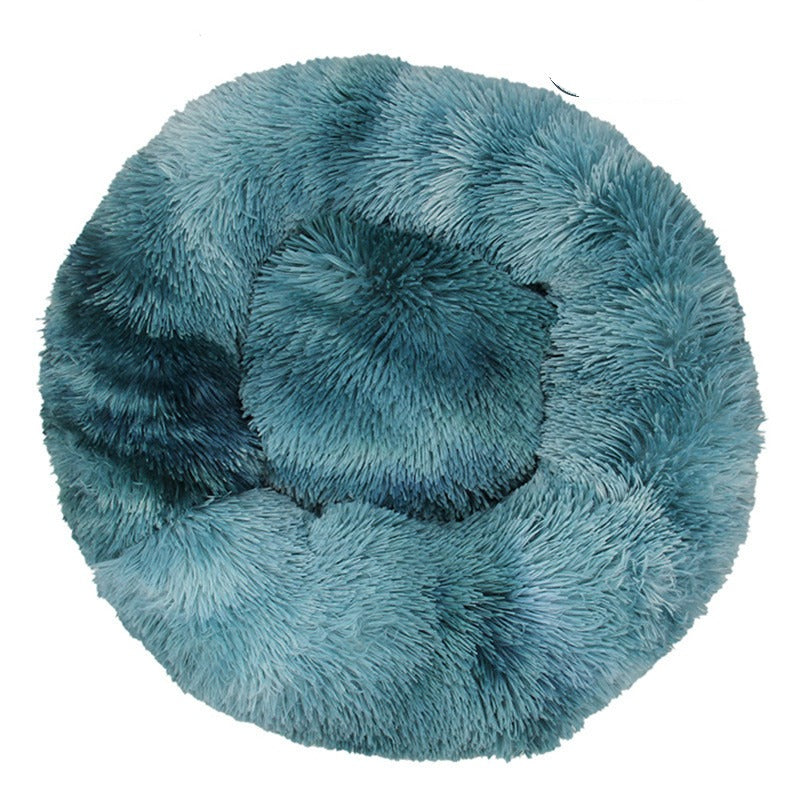 Round Plush Pet Bed