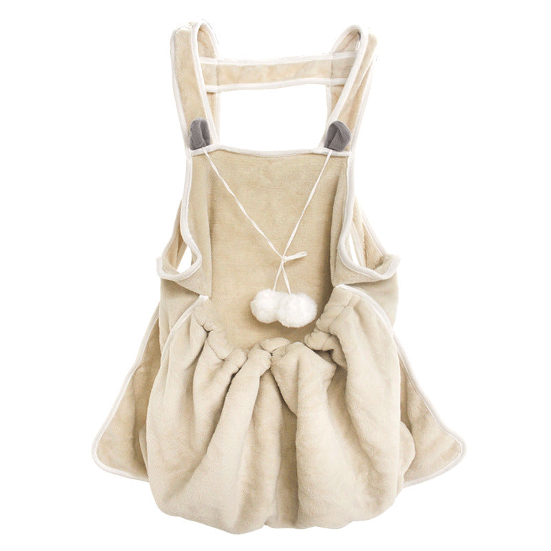 Women's Pet Apron for Cats and Small Dogs, Anti-Grab
