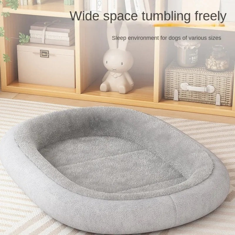 Winter Plush Pet Kennel Bed