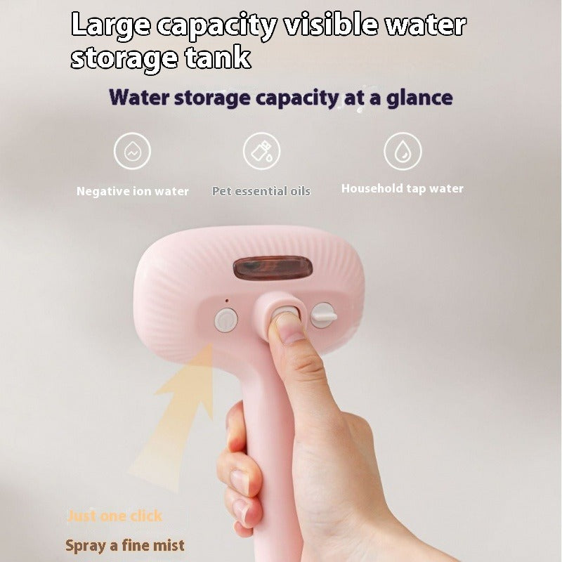 Pet Spray Comb with One-Click Spray