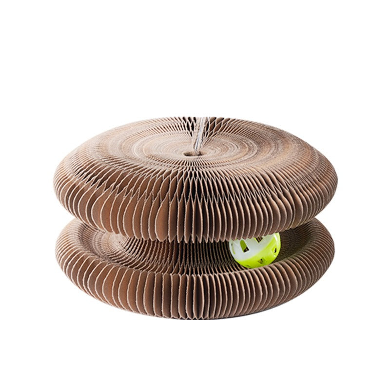 Cat Corrugated Cardboard Scratcher Board