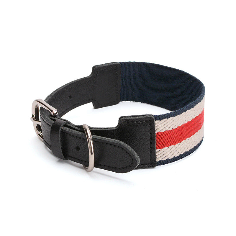 Woven Adjustable Pet Collar Neck Sleeve