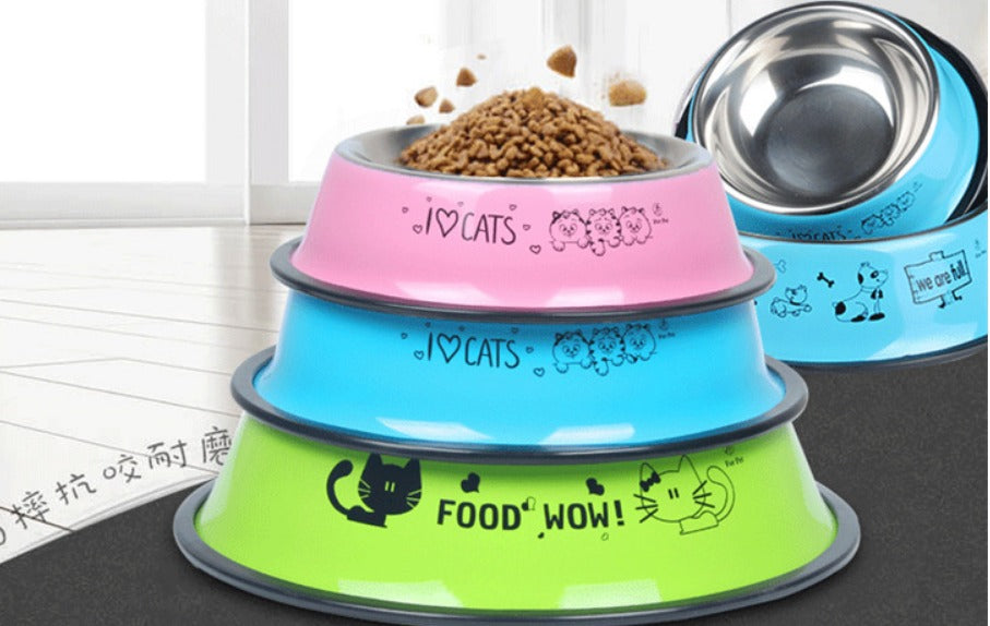 Stainless Steel Non-Slip Pet Bowl