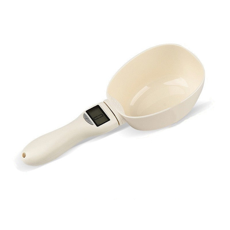 Pet Food Measuring Spoon with LCD Scale