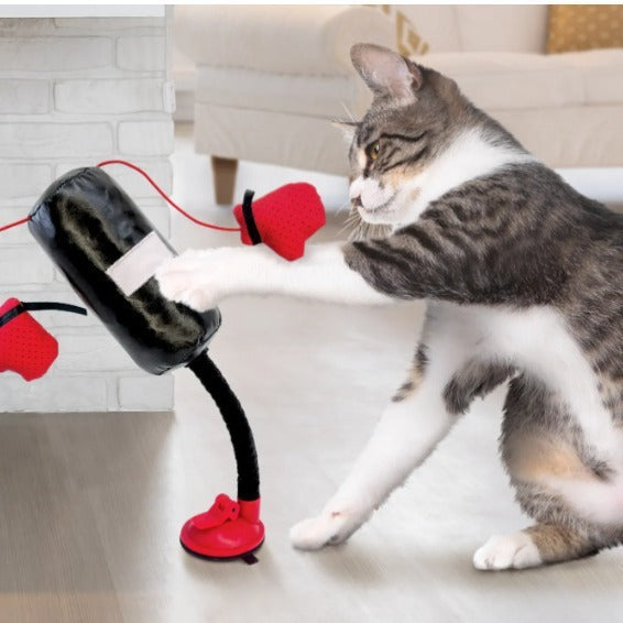 Cat Teaser Multi-Function Boxing Toy