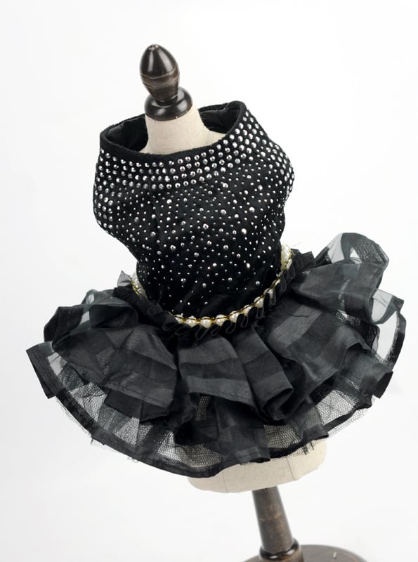 Dog Wedding Skirt Dress Apparel Outfit for Pets