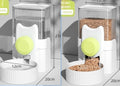 Hanging Cat Water Fountain & Auto Dog Feeder