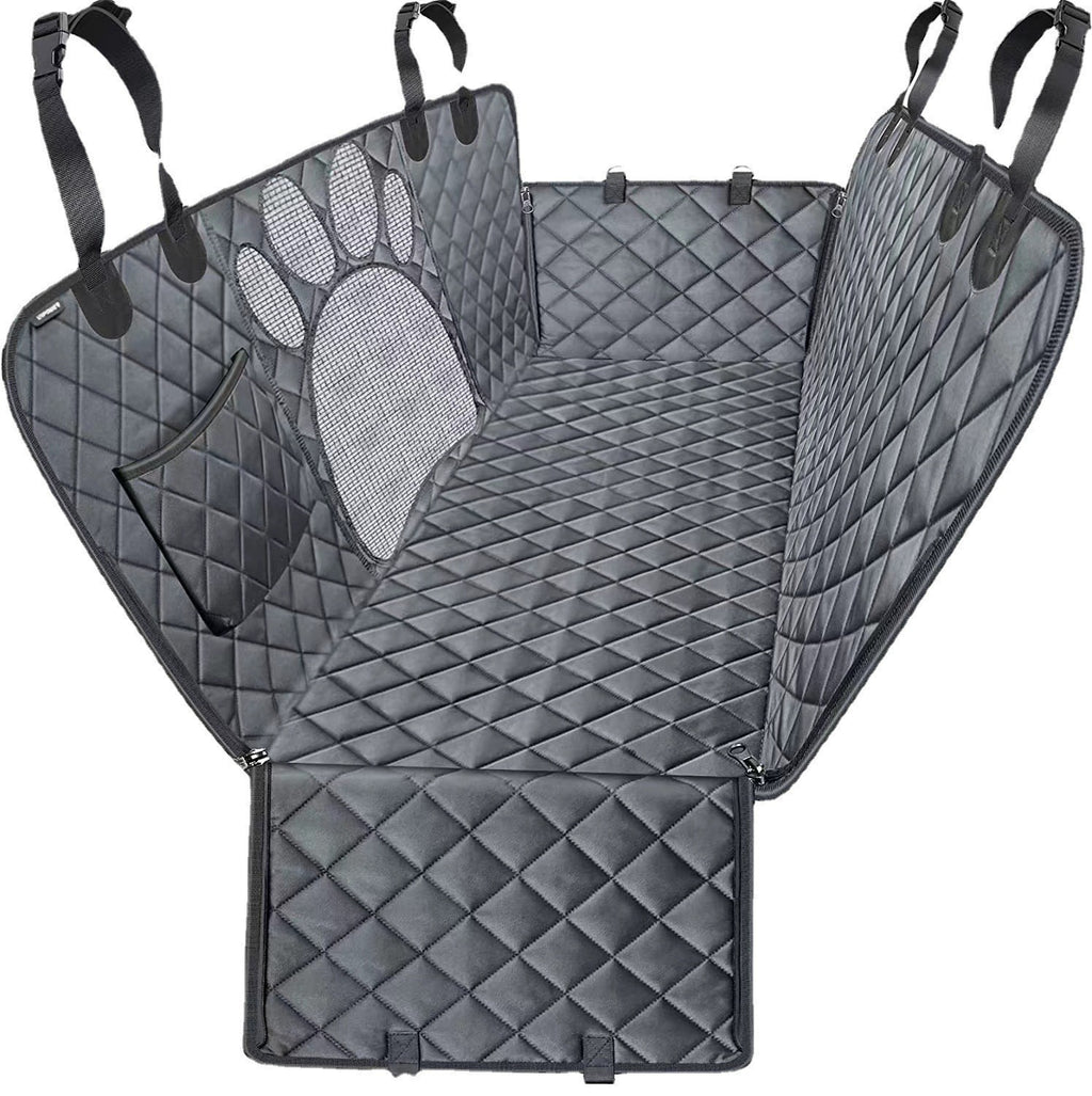 Car Pet Rear Seat Pad with Mesh