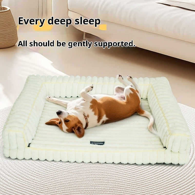 Angora Stripe Removable Pet Bed